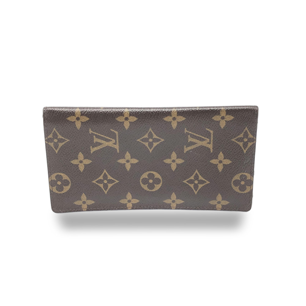 Louis Vuitton Long Wallet Bifold monogram canvas Long